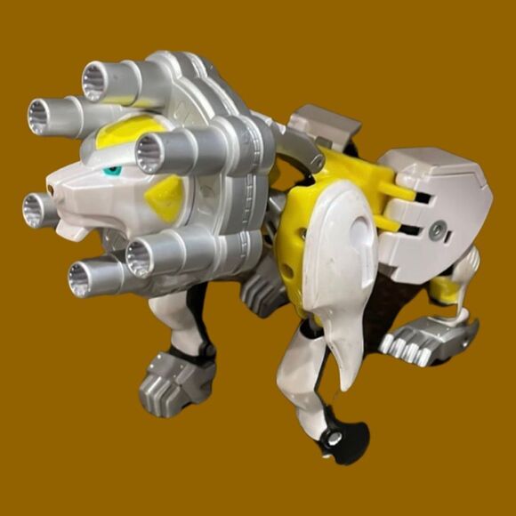 2002 Ninja Storm Power Rangers Yellow Wind Triple Zord Morphin Ranger Bandai B5 - Picture 5 of 5